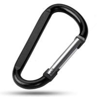 ราคา Hideko คาราไบเนอร์ คาราบิเนอร์อะลูมิเนียม คาราบิเนอร์ ตะขอ carabiner D Shape 8 รูปตัวDขนาด 8 CM ตะขอแขวน (19307360068)