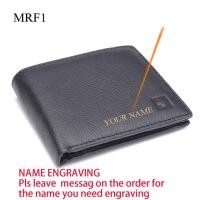 ราคา LONGXIOR Genuine Leather Men Wallet RFID Blocking Wallet Men Fashion Cow Leather Purse Identity Protection Mens Wallets MRF7 (19684981955)