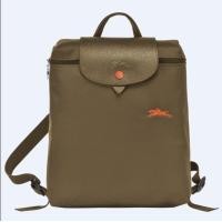 ราคา 100 authentic LONGCHAMP nylon waterproof embroidered travel backpack leisure bag embroidered computer backpack backpack backpack (19664782818)
