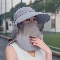 ราคา หมวกชาวสวน กันUV ผ้าดีงานดีหมวกกันแดด360 องศา UV หมวกคลุมหน้ากันแดด (16431733368)