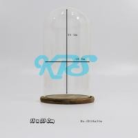 ราคา ครอบแก้ว ฐานลายไม้ ฝาครอบกระจก โดมแก้วพร้อมฐาน โหลแก้ว โดมแก้ว ครอบหน้ารถ ตู้กลม GlssDome ครอบกลม ขวดแก้ว ตู้ครอบพระ (12275656981)