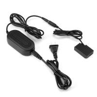 ราคา Andoer ACK E18 AC Power Supply LP E17 Dummy Battery Adapter Camera Charger Compatible with Canon EOS 200D 750D 760D 800D 77D Rebel SL2 T6i T6s T7i EOS Kiss X8 Kiss X8i EOS 8000D SL3 250D Kiss X10Camer