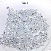 ราคา CZ Diamond รูปไข่ 3X43X55X46X4 มิล ขายเป็นแพ็ค 200B CZ Oval 3X43X55X46X4 mm Per packet 200B (15180357186)