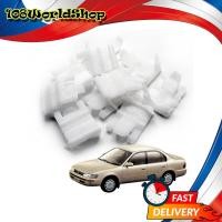 ราคา กิ๊บยางรีดน้ำประตู พลาสติก สีขาว 10 ชิ้น Toyota ขนาด 2 5x3x0 5 จำนวน 10 Pieces Corolla AE100 92 92 95 96 Corona ปีมีบริการเก็บเงินปลายทาง (12411878152)