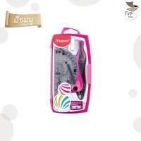 ราคา ชุดเรขาคณิต Maped มาเพ็ด ชุดวงเวียน ไม้บรรทัด ดินสอ รุ่น GRAPHIC 1 ชุด (21144307852)