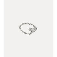 ราคา แหวนง่ายและอเนกประสงค์อารมณ์เงินเพชรเดี่ยวแหวนโซ่ดาวเสาร์รุ่นสูง (19890685618)