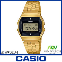 ราคา นาฬิกา รุ่น Casio DIGITAL นาฬิกาข้อมือ นาฬิกาผู้หญิง สายสแตนเลส รุ่น A 158WA 1 ของแท้100 ประกันศูนย์CASIO 1 ปี จากร้าน MIN WATCH (6031148063)