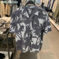 ราคา ที่ได้ Zaraไอเสีย ZA TAORZ เสื้อเชิ้ตผู้ชายแขนสั้นพิมพ์ลายเสื้อฮาวายเสื้อผ้าหน้าร้อนใหม่0072430200 (19654836661)