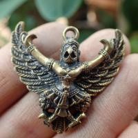 ราคา ลดทั้ง้ราน พญาครุฑมหาอำนาจ หลวงพ่อเส็ง วัดบางนา มีห่วงห้อย เนื้อทองเหลือง (19465349777)