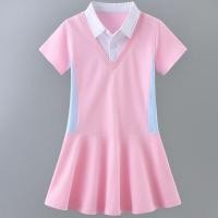ราคา กระโปรงโปโลแขนสั้นสำหรับเด็กผู้หญิงสำหรับฤดูร้อนเสื้อผ้าสำหรับกีฬากอล์ฟผ้าฝ้ายระบายอากาศได้ดีเดรสกีฬาเทนนิสกระโปรงแบดมินตันกรัม หน้าลายสก๊อตกล้อง (19069963976)