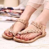 ราคา พร้อมส่ง รองเท้าใบไม้ รองเท้ารัดส้น รองเท้าแฟชั่น รองเท้าผู้หญิง รองเท้าแตะ size36 41 สีดำกับสีแดงwomen sandals shoes (9376477351)