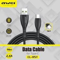 ราคา Awei CL 115 2 4A สายชาร์จแบบเร็ว1M Lightning Type C Micro เพื่อ USB โทรศัพท์สายเคเบิลข้อมูลสายชาร์จสำหรับเร็ว Apple Androi (18675182747)