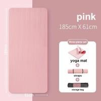ราคา เสื่อโยคะหนา10มม เสื่อกันลื่นสำหรับออกกำลังกายเสื่อโยคะสำหรับผู้หญิงสำหรับออกกำลังกายกับกระเป๋าสำหรับผู้ชาย (15147059200)