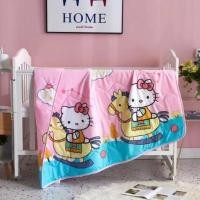 ราคา แนะนำ ผ้าห่มเด็ก ผ้าห่มอนุบาล ผ้านวมเด็กแบบบาง ไม่ร้อน ผ้าฝ้าย 100 ขนาด 110 150CM (12337480997)