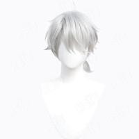 ราคา Embalmer Aesop Carl วิกผมคอสเพลย์วิกผมใยสังเคราะห์วิกผมคอสเพลย์เอกลักษณ์ของเกม Hsiu หมวกวิกผมสั้นสีเทาเงิน (19964344137)