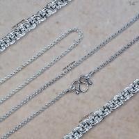 ราคา สร้อยคอเงินแท้ ลายห่วงคู่ 2 มม 14 นิ้ว YTG 9426 (18225455948)