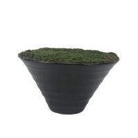 ราคา OrientalFineArt กระถางต้นไม้ กระถางเซรามิคทรงชามเ พร้อมมอสเทียมสำหรับปักต้นไม้ดอกไม้ประดิษฐ์ (2815058962)