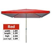 ราคา 100inch 86inch คุณภาพเยอรมัน ร่มชายหาด ร่มแม่ค้า ร่มสนาม ร่มตกปลา ร่มขายของ ร่มบังแดดชาวสวนชาวไร่ กัน UV ปรับระดับได้ (20800295097)