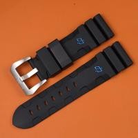 ราคา Watch Band For Panerai SUBMERSIBLE PAM 441 359 Soft Silicone Rubber 24Mm 26Mm Men Watch Strap Watch Accessories Watch Bracelet (20464508565)