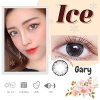ราคา คอนแทคเลนส์ Ice Gray Brown ยี่ห้อ Gaezz Secret ค่าสายตาปกติ 1000 คล้ายรุ่น Holla Tommy Shimmer (19657677635)
