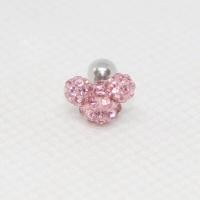 ราคา ต่างหูสตั๊ดเหล็กไทเทเนียม 316L เรียบง่ายและทันสมัยซูเปอร์แฟลชอารมณ์สองหัวต่างหูคริสตัลมิกกี้เมาส์หมุดหูเกลียวนอนหลับโดยไม่ต้องถอดกระดุมกระดูกหู (20901157253)