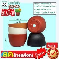 ราคา กระถาง PU010 ขนาด 2 5 นิ้ว คละสี 6 ใบ กระถางกระบองเพชร กระถางปลูกต้นไม้ เนื้อพลาสติกแน่นหนาทนทาน ราคาถูก กระถางแคคตัส กระถางกระบองเพชร (9092089739)