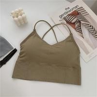 ราคา Topbra shop ชุดชั้นในแฟชั่น บราเซ็กซี่ ครอปครึ่งตัว ครอปโชว์หลัง สายไขว้ สายเดี่ยว บราไร้ขอบ เสื้อในไร้โครง CDB228 (14252015358)
