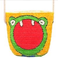 ราคา กระเป๋าสานระบายสี DIYกระเป๋าสานระบายสีด้วยมือ กระเป๋าสานระบายสี ของเล่นDIY กระเป๋าสะพายใบเล็ก ของเล่นงานศิลปะ (15102879127)