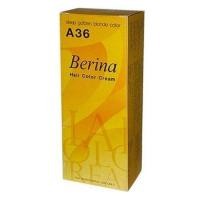 ราคา uyarichshop Berina A36 สีย้อมผมเบอริน่า สีบลอนด์เข้มประกายทอง W 200 รหัส H236 (16225713658)