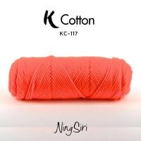 ราคา ไหมพรม คอตตอนเกาหลี NingSiri K Cotton สีพื้น คอตตอนนม ไหมนม เส้นใหญ่ Milk Cotton สี 1 20 (16570032979)