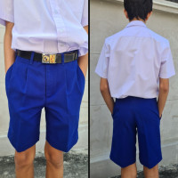 ราคา กางเกงนักเรียนสีน้ำเงิน กางเกงนักเรียนชาย กางเกงนักเรียนนานาชาติ กางเกงนักเรียนมัธยม กางเกงเด็กชาย พร้อมส่ง (10753945770)