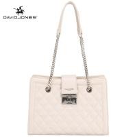 ราคา David Jones Paris women shoulder bag pu leather female crossbody bag small lady handbag (19672819532)