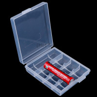 ราคา Hot Sale กล่องใส่แบตเตอรี่พลาสติกสำหรับ4 AA AAA 14500 10440 Battery Storage BOX (20131659923)