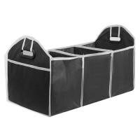 ราคา Car Trunk Organizers Collapsible Cargo Box with 3 Compartments Multifunctional Waterproof Insulated Car Storage Bin for SUVs Cars Snacks Drinks suitable (20266997191)