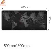 ราคา แผ่นรองเมาส์เกมมิ่ง ขนาดใหญ่ 800 300 mm แผ่นรองเมาส์ คีย์บอร์ด เกมเมอร์ ลายแผนที่โลก ขนาดใหญ่ แผ่นรองเมาส์ พร้อมส่ง (20350014518)