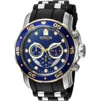 ราคา Invicta Mens 22971 Pro Diver Analog Display Quartz Black Watch (20608391500)