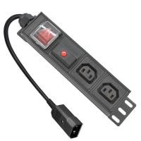 ราคา แถบพลังงาน PDU power socket rack overload protection IEC C13 output Socket C14 Plug 2M Extension Wire (16827354032)