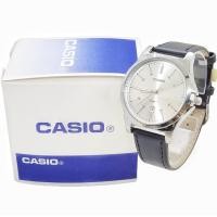 ราคา นาฬิกาข้อมือcasio สายหนังสีน้ำตาล ดำ มีวันที่ นาฬิกาcasioผู้หญิงและผู้ชาย นาฬิกาคู่รัก คาสิโอ้สายหนัง RC640 (17811282954)