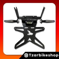 ราคา ท้ายสั้นแม่เหล็ก เฉพาะรุ่น CB650R CBR650R 2021 2023 แบรนด์ BuffaloWings พับเก็บได้ พร้อมไฟเลี้ยวแต่งและไฟส่องป้าย (16320643312)