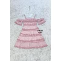 ราคา เดรสลูกไม้สีขาว สายเดี่ยว แขนระบายชั้นๆ S XL ชุดไปวัด ไปทะเล ไปวัด ทำบุญ งานป้าย งานบุญ งานบวช มินิเดรส jry (20856573071)