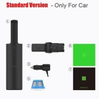 ราคา Xiaomi เครื่องดูดฝุ่นแบบพกพาด้วยแรงดูด 5000Pa รุ่น Cleanfly FVQ สำหรับการทำความสะอาดในรถยนต์ (13904274643)