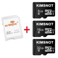 ราคา ezshare Wireless WIFI SD Card Camera Memory Card 4GB 8GB 16GB 32GB Micro SD Card Adapter TF Microsd Card Reader (10224612726)