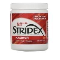 ราคา exp10 2024 Stridex Single Step Acne Control Maximum Alcohol Free 90 Soft Touch Pads แผ่นเช็ดทำความสะอาดหน้า (8143870243)