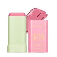 ราคา Cream Blush Stick Portable Cosmetic Case Blush Stick With Mirror Hydrating Cheek Tint Red Pink Blush Stick Dual use Blush Stick (20029122775)