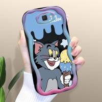 ราคา เคสโทรศัพท์พร้อมส่งสำหรับ Samsung Galaxy J2 Prime J7นายกซัมซุง M02 M11 M22ลายการ์ตูนแมวและหนูเนื้อครีมขอบหยักเคสโทรศัพท์เคสซิลิโคนแบบนิ่ม (20955907818)