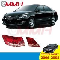 ราคา Toyota Camry ACV40 2006 2008 เสื้อ ไฟท้าย ไฟท้าย แต่ง ไฟท้ายไฟเบรค ไฟเลี้ยว Taillamp Taillight ไฟท้าย พร้อมทับทิม ไฟท้ายกันชนหลังสําหรับ ทับทิมในฝาท้ายไฟท้าย (19675230864)