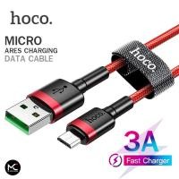 ราคา Hoco U14 Max สายชาร์จ Micro USB 3A ชาร์จเร็ว แถมที่รัดสาย สำหรับ Android Samsung Oppo Vivo ความยาว 1 เมตร สายถัก Ares Charging Data Cable (12444762027)