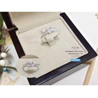 ราคา แหวนเงินแท้92 5 หัวชูแท้ประดับเพชร cz เพชรวิ้งๆ ขนาดเพชร cz เม็ดเดี่ยว 5 มิล (11633311462)