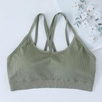 ราคา บรา คนอ้วน หน้าไขว้ ขนาดใหญ่ สำหรับสาวอวบ อกใหญ่ สายเดี่ยว สปอร์ตบรา เสริมฟองน้ำ ผ้านุ่ม เกรดฟรีเมี่ยม (11164927306)