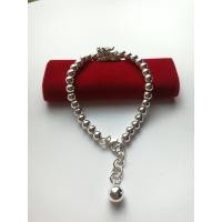 ราคา สร้อยข้อมือปี่เซี๊ยะเงินแท้ 92 5 ลายบอลใหญ่ 5 มิล (7151236789)